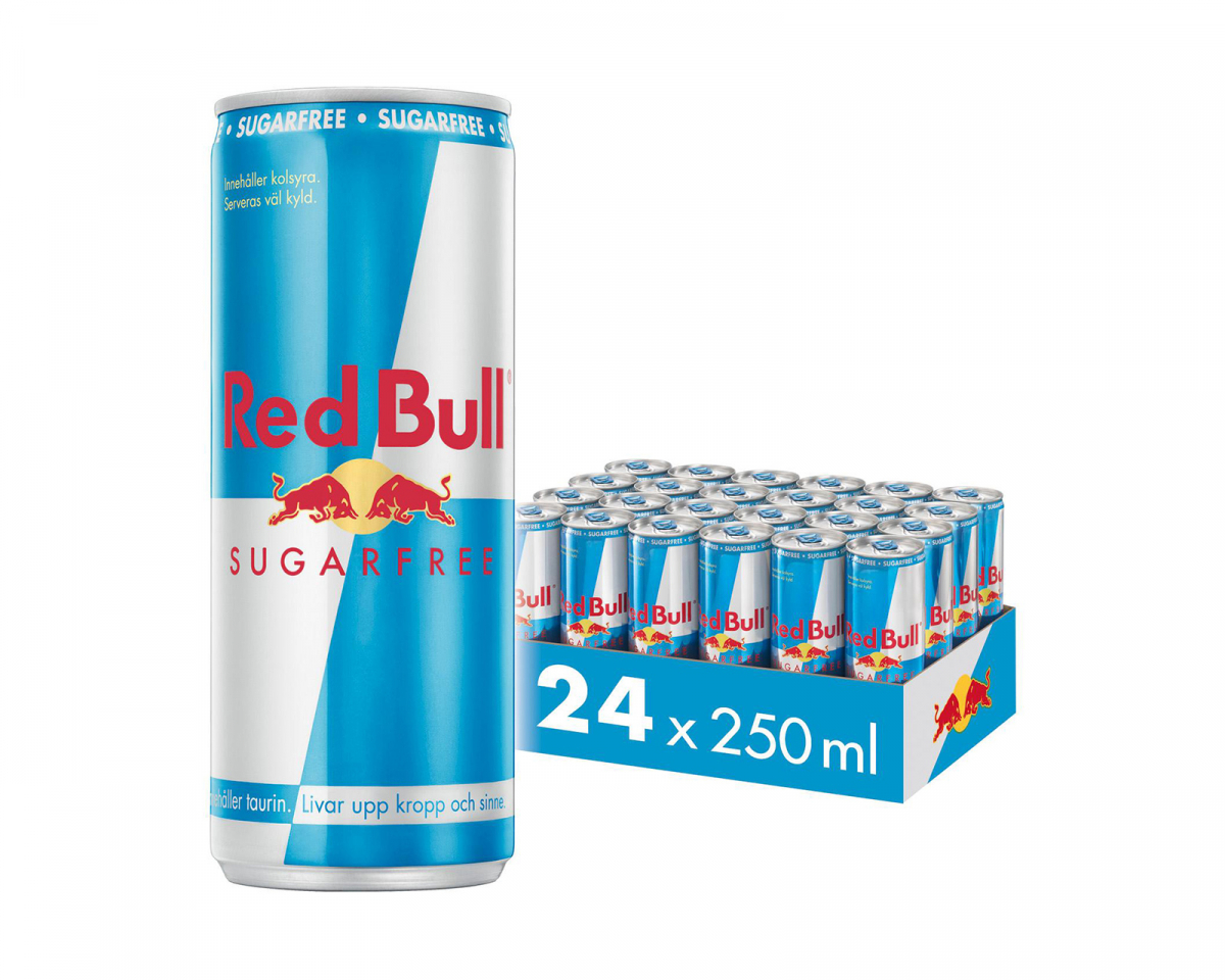 Red Bull 24x Energi Drik, 355 Sukker Fri - MaxGaming.dk