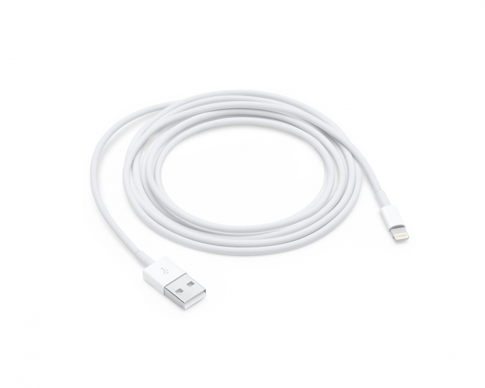 Apple Lightning til USB-kabel MFi Hvid (2 Meter)