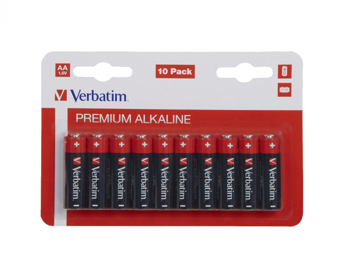 Verbatim AA Batterier - 10 Pakke