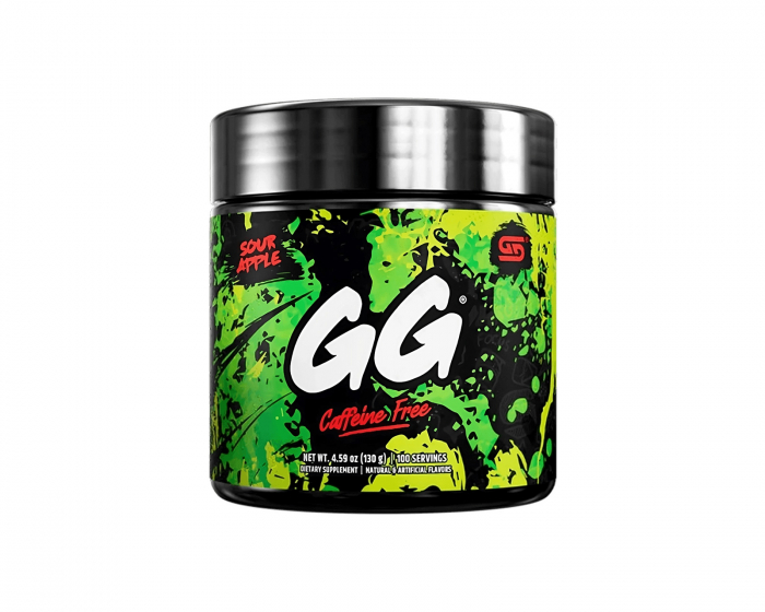 Gamer Supps Sour Apple Caffeine Free - 100 Portioner