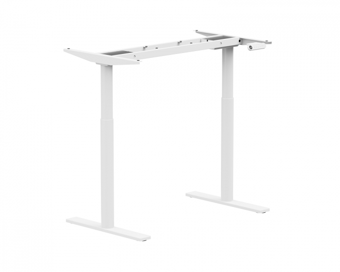 MaxMount Premium Desk Frame - Elektrisk Hæve-sænke-stel - Hvid