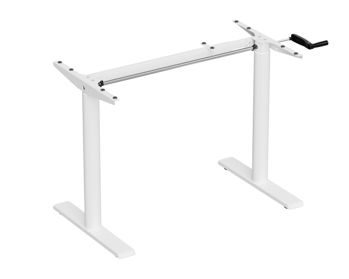 MaxMount Desk Frame - Hæve-sænke-stel - Hvid