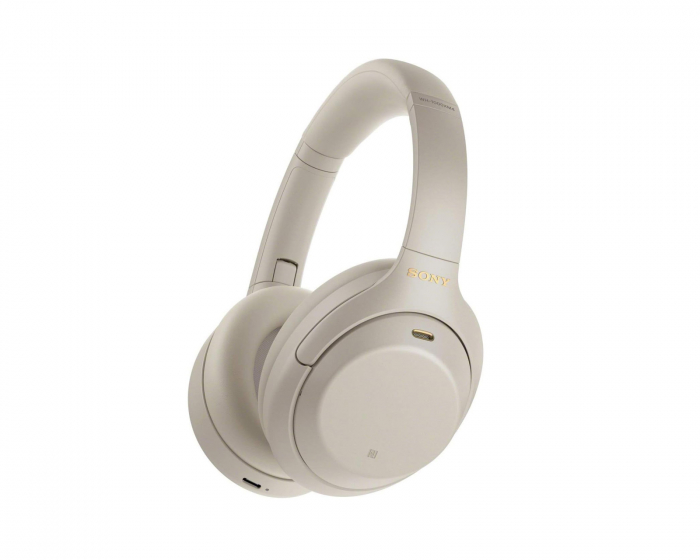 Sony WH-1000XM4 Over-Ear Trådløs Hovedtelefoner - Silver