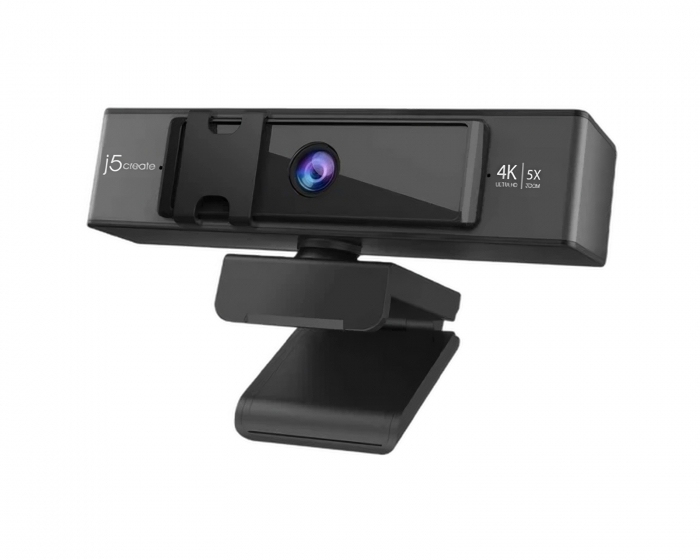 j5create 4K Ultra HD Webcam med 5x Digital Zoom
