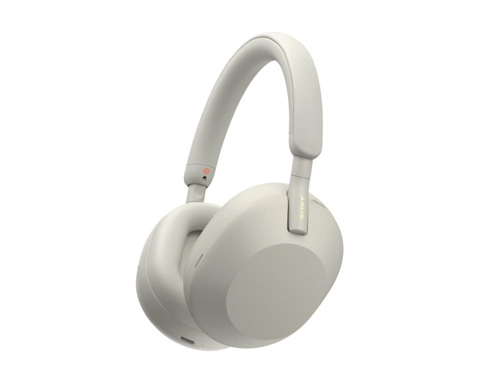 Sony WH-1000XM5 Over-Ear Trådløs Hovedtelefoner - Silver