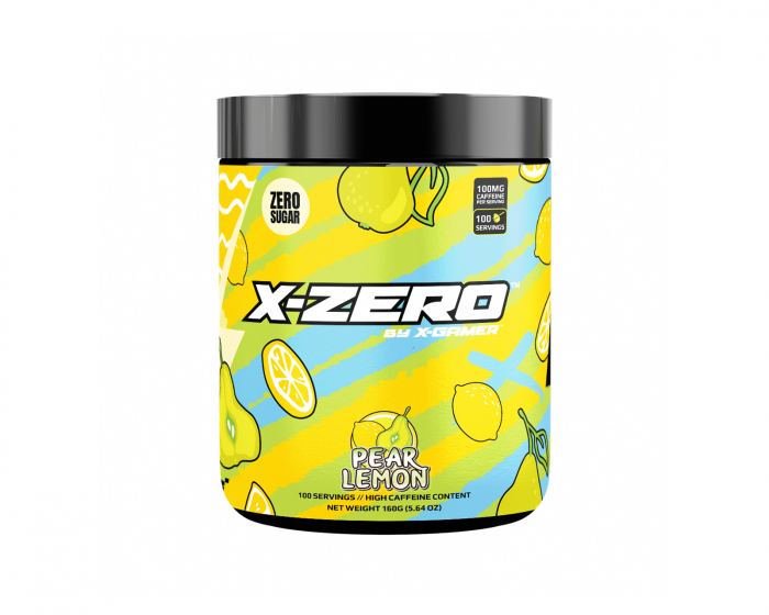 X-Gamer X-Zero Pear Lemon - 100 Portioner