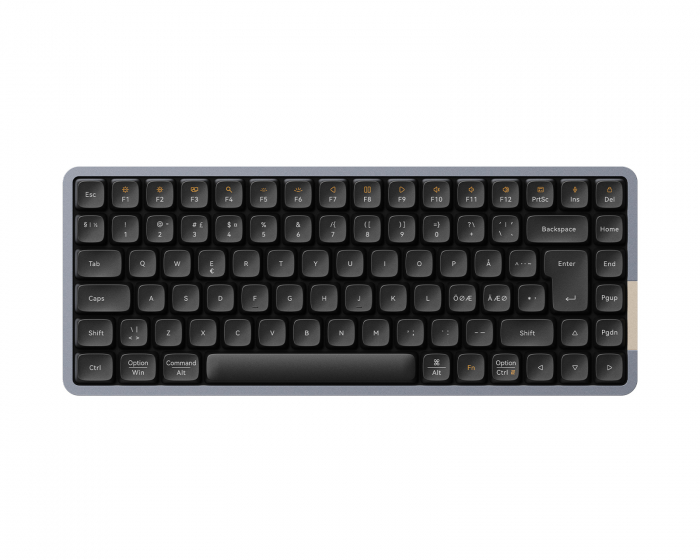 Lofree Flow84 75% Low-Profile RGB Mekanisk Tastatur [Kailh Phantom] - Sort