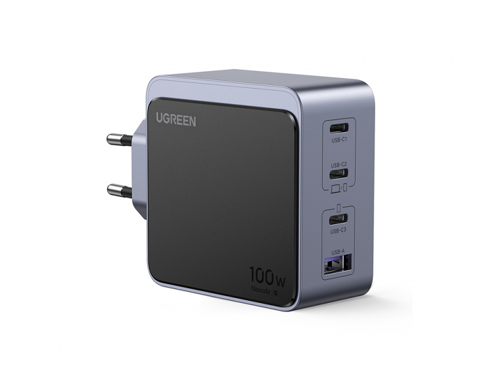 UGREEN Nexode S 100W 4-port USB Oplader