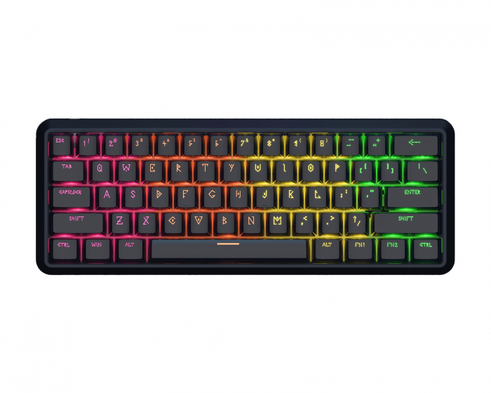 Waizowl Lightning 60 Magnetisk Gaming Tastatur - Sort