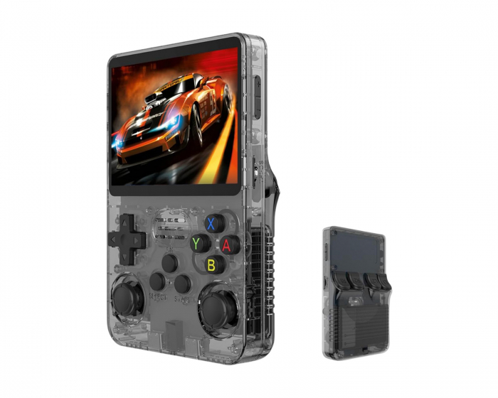 - R36S 128gb Retro Handheld Video Game Console - Sort