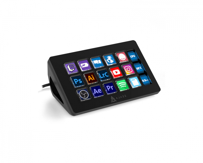 Ajazz AKP153 Stream Deck - Sort