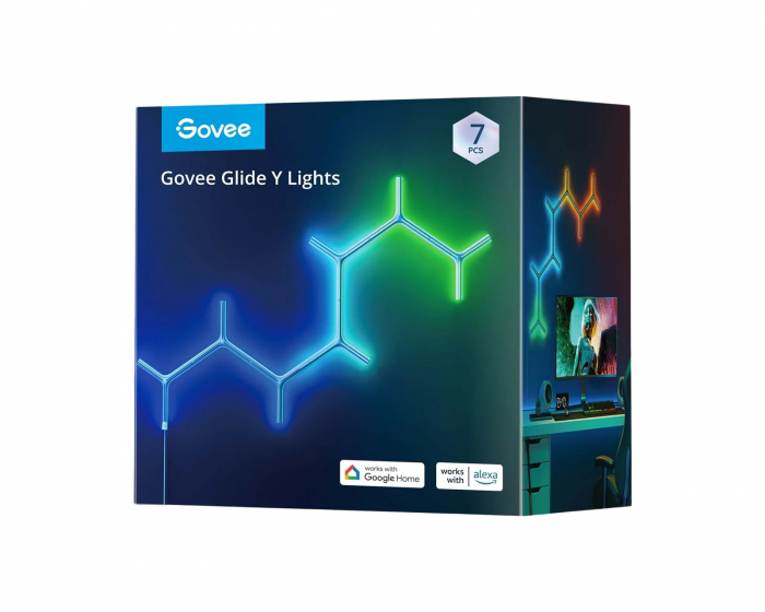 Govee Y-Shape Lyspaneler 7-pack