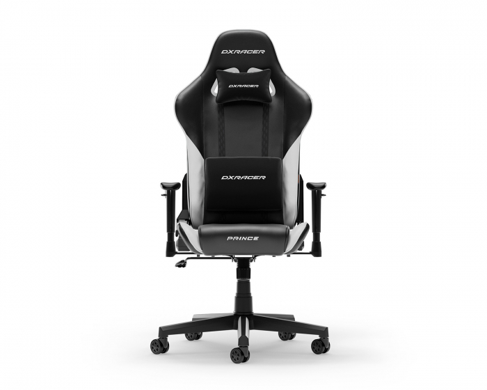 DXRacer PRINCE L Sort & Hvid PVC Læder