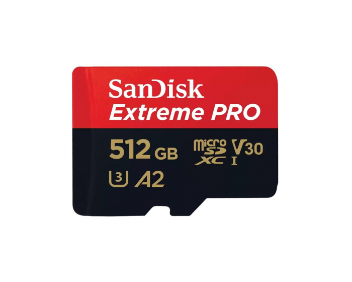 SanDisk Extreme Pro microSDXC Hukommelsekort - 512GB