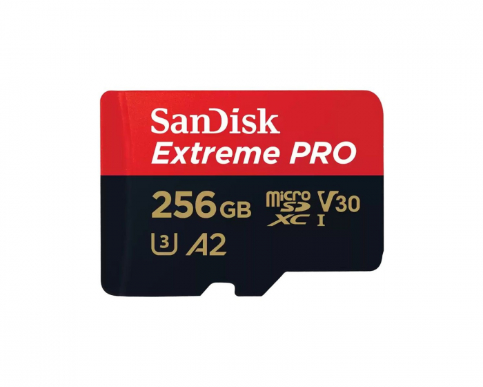 SanDisk Extreme Pro microSDXC Hukommelsekort - 256GB