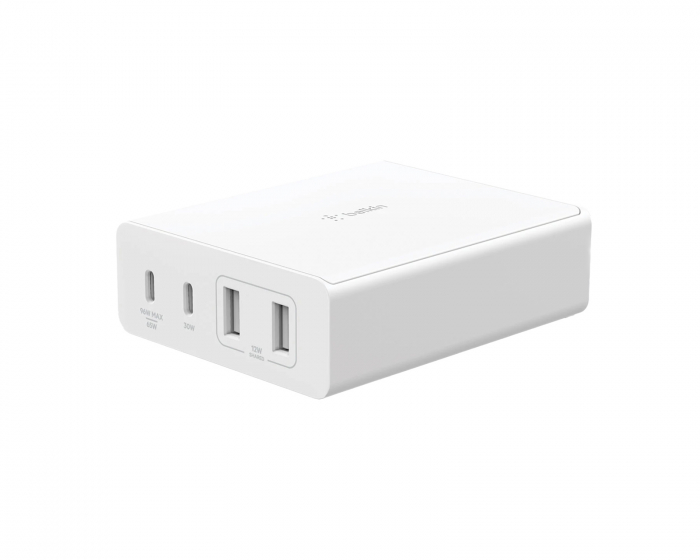 Belkin Boost Charge 108W 4-port Vægoplader - 2m