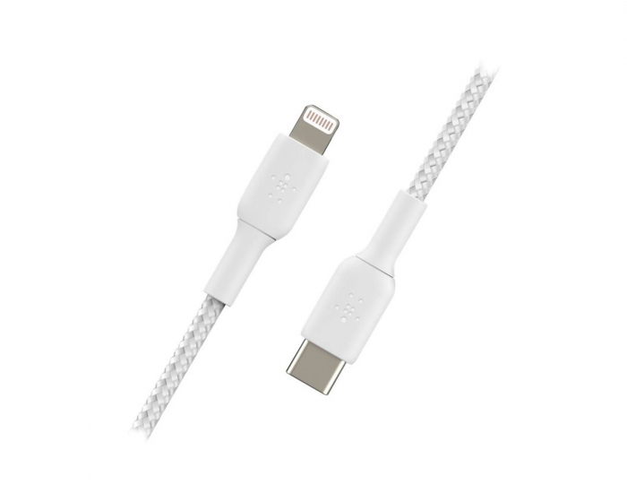 Belkin USB-C til Lightning Kabel - 2m - Hvid