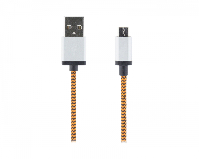 STREETZ USB-A til USB Micro-B - 1m - Orange