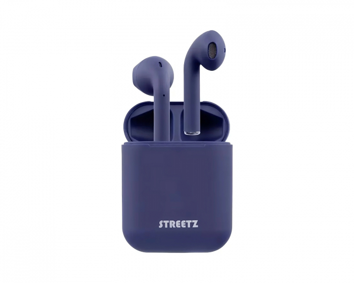 STREETZ T100 TWS Stereo In-Ear Hovedtelefoner - Matte Dark Blue