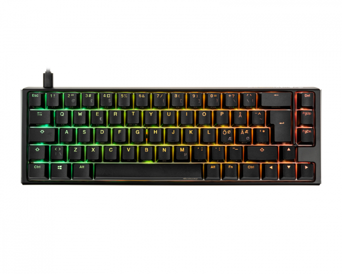 Ducky ONE 3 SF Classic RGB Tastatur [Baby Kangaroo] - Sort/Hvid