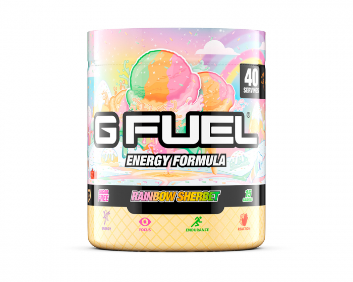 G FUEL Rainbow Sherbet - 40 Portioner