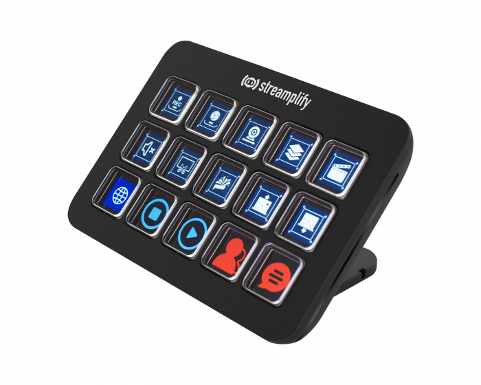 Streamplify Streaming Deck One - USB-Hub - Sort