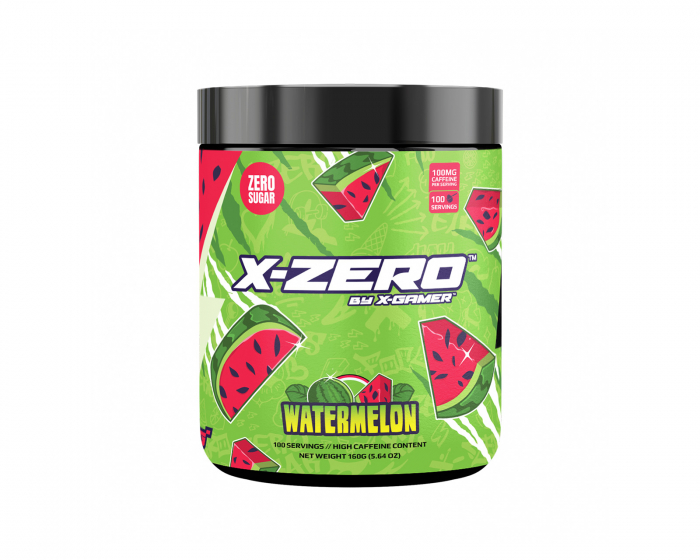 X-Gamer X-Zero Watermelon - 100 Portioner