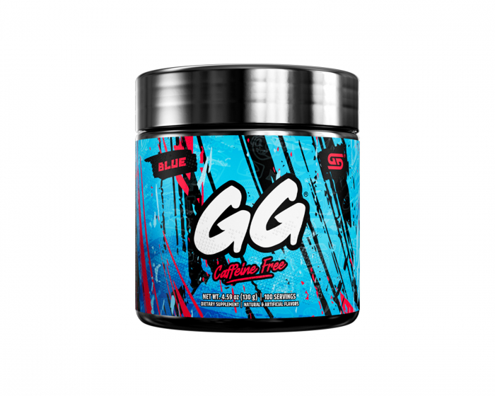 Gamer Supps Blue Caffeine Free - 100 Portioner