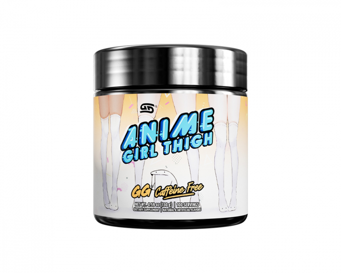 Gamer Supps Anime Girl Thigh Caffeine Free - 100 Portioner