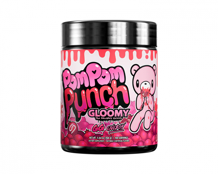 Gamer Supps Pom Pom Punch GG by Gloomy Bear - 100 Portioner