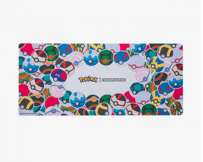 Higround Pokémon Gaming Musemåtte - Poké Ball Sticker - XL