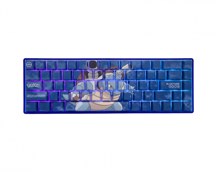 Higround Pokémon Base 65 Hotswap Gaming Keyboard - ANSI - Blastoise [White Flame]