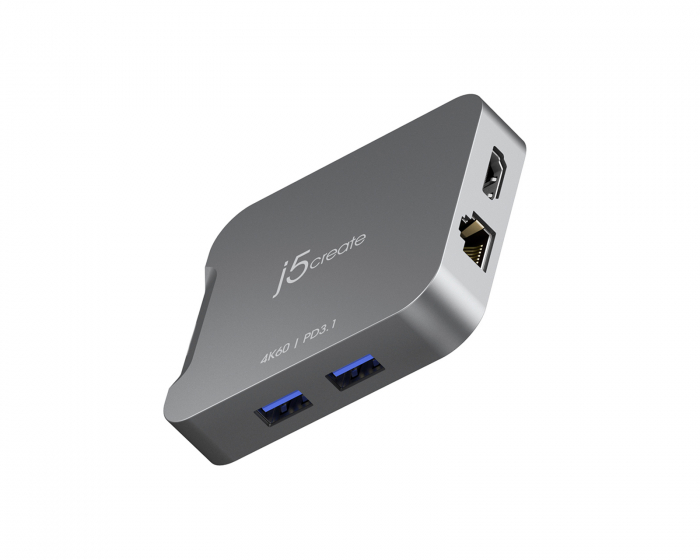 j5create 4K60 Elite USB-C Travel Adapter - Rejseadapter