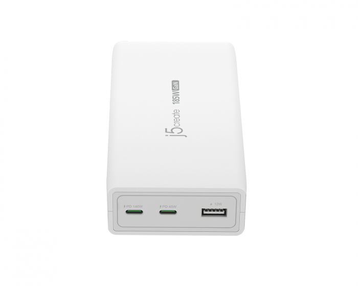 j5create GaN PD USB-C Oplader - 3-port - 185W