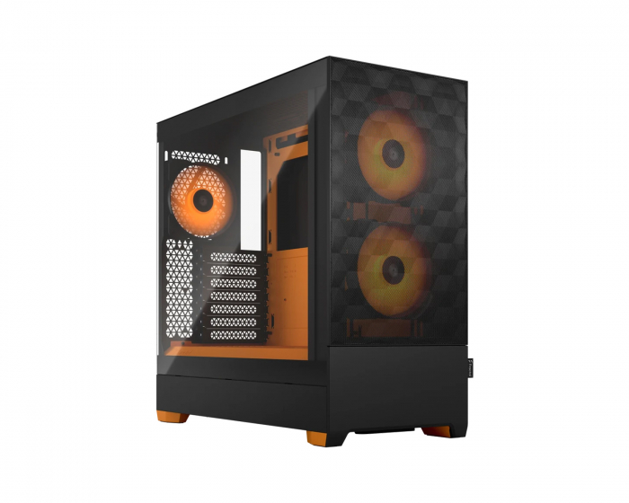 Fractal Design Pop Air RGB TG - Sort/Orange