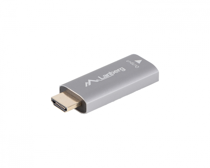 Lanberg HDMI til DisplayPort Adapter 4K - Silver