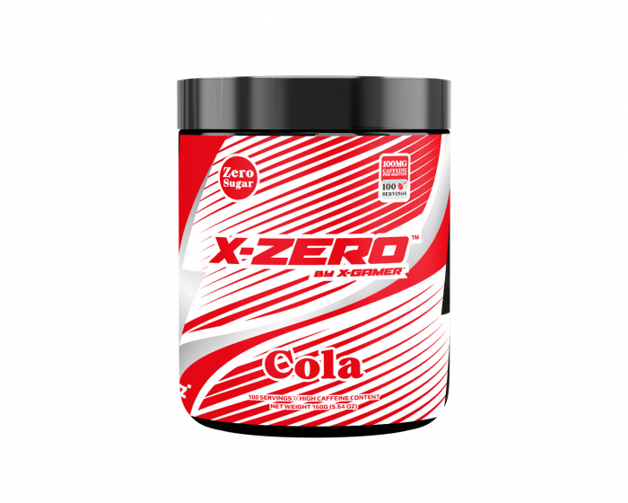 X-Gamer X-Zero Cola - 100 Portioner