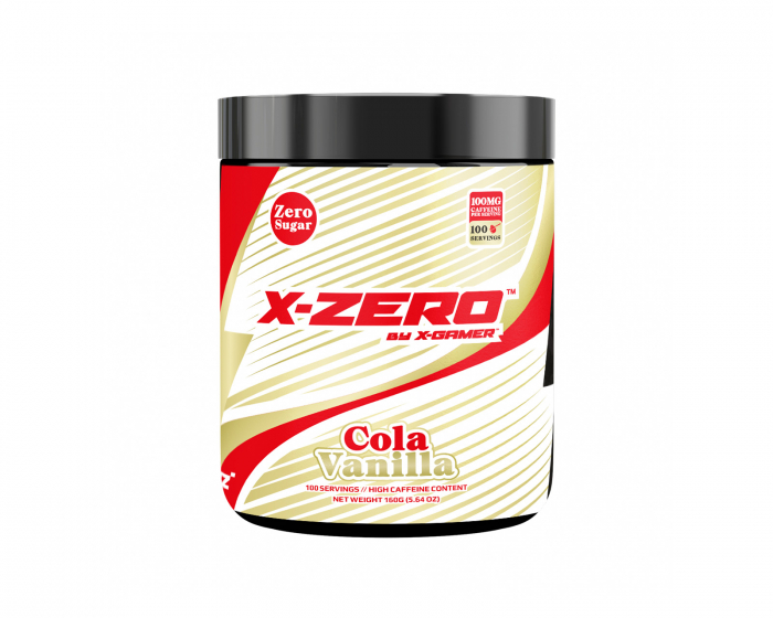 X-Gamer X-Zero Cola Vanilla - 100 Portioner