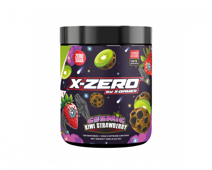 X-Gamer X-Zero Cosmic Kiwi Strawberry - 100 Portioner