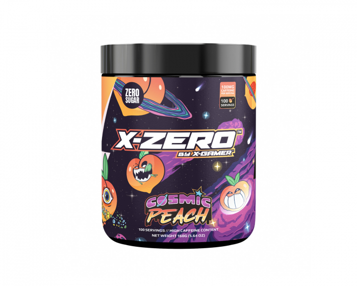 X-Gamer X-Zero Cosmic Peach - 100 Portioner