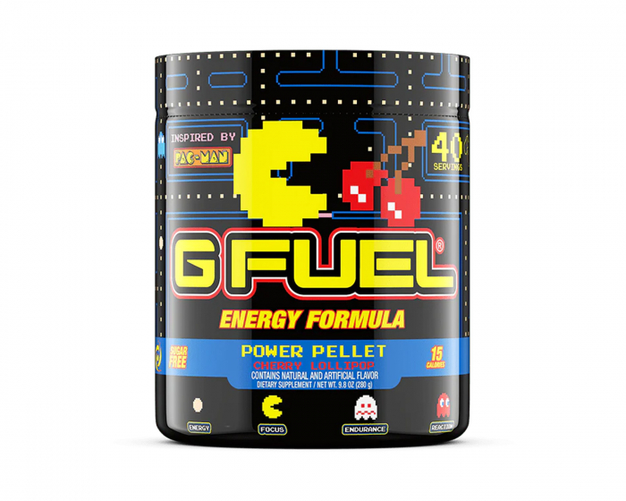 G FUEL x Pac Man Power Pellet - 40 Portioner