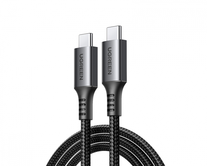 UGREEN Hurtig Opladning USB-C til USB-C PD Kabel 1m - Sort/Grå