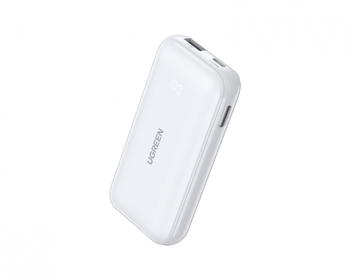 UGREEN Two-Way Hurtig Opladning Powerbank 10000 mAh - Hvid