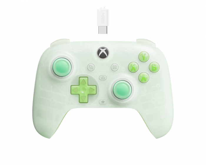 8Bitdo Ultimate Mini Controller til Xbox - Clear Green