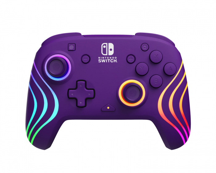 PDP Afterglow Wave Trådløs Controller - Lilla (Nintendo Switch)