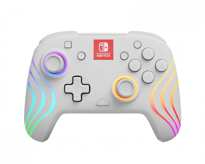 PDP Afterglow Wave Trådløs Controller - Hvid (Nintendo Switch)