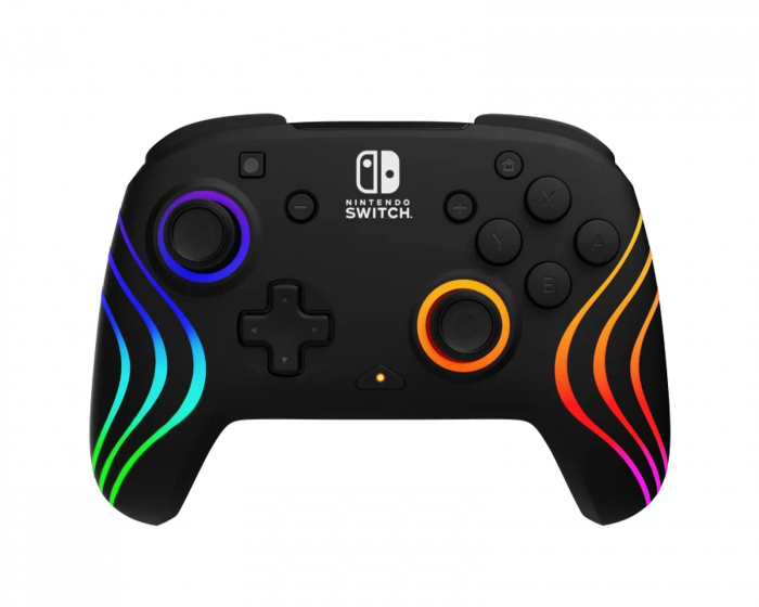 PDP Afterglow Wave Trådløs Controller - Sort (Nintendo Switch)