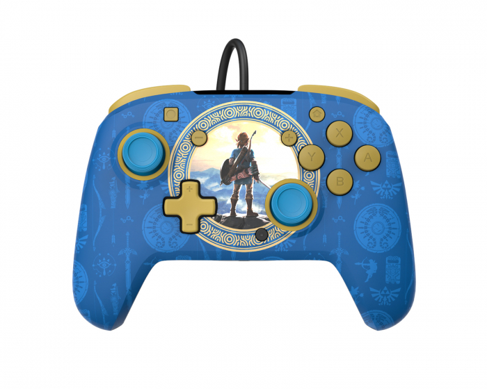 PDP Rematch Kablet Controller (Nintendo Switch) - Hyrule Blue