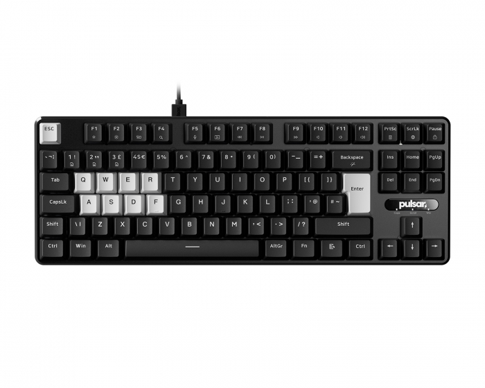 Pulsar PCMK 2 HE TKL Mekanisk Tastatur ISO - Sort