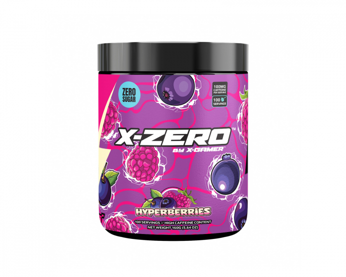 X-Gamer X-Zero Hyperberries - 100 Portioner